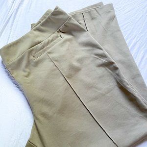 Cato Plus Size Trousers In Tan W/P